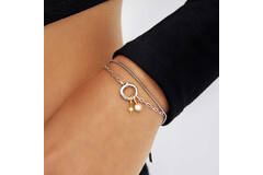  Pop Charms - Silber / 14kt GP - Perle